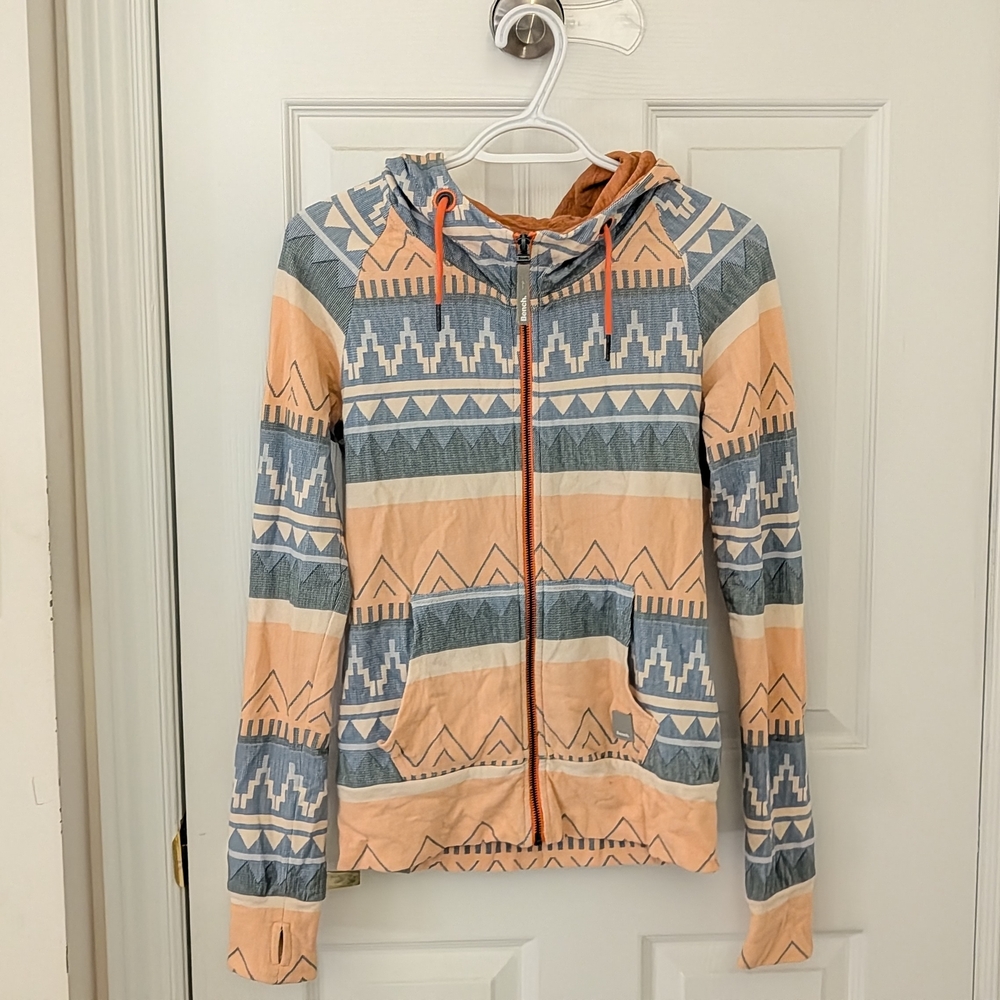 Bench Peach and Blue Patterned Jacket